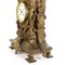 Bronze Clock with Candleholders, France, 19th Century, Set of 3 8