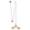 Brass Pendant Light Model Onos 55 by Florian Schulz 1