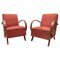 Bentwood Armchairs by Henry Halabala, Czechoslovakia, 1950s, Set of 2, Image 1