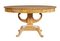 19th Century Oval Birch Empire Center Table, Image 1