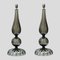 Tall Smoke Grey Murano Glass Table Lamps, Set of 2, Image 2