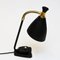Metal and Brass Table Lamp from Solberg Industrier, Norway, 1950s 7