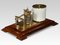 Walnuss Gehäuse Barograph von Depree and Young LTD Exeter 6