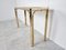 Brass Faux Bamboo Console Table, 1970s, Image 8