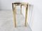 Brass Faux Bamboo Console Table, 1970s, Image 9