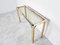 Brass Faux Bamboo Console Table, 1970s 7