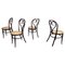 Bentwood Dining Chairs in the Style of Thonet, 1920s, Set of 4 1