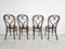 Bentwood Dining Chairs in the Style of Thonet, 1920s, Set of 4, Image 5
