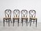 Bentwood Dining Chairs in the Style of Thonet, 1920s, Set of 4 3
