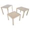 Tables Gigognes Vintage en Laiton, 1970s, Set de 3 1