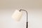 Art Deco Swirl Stehlampe aus gebeizter Birke, Schweden, 1940er 4