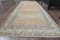 Vintage Middle East Floral Runner Rug 2