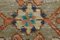 Alfombra de pasillo de Oriente Medio vintage floral, Imagen 9