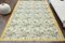 Vintage Turkish Yellow Beige Rug 1