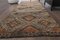 Vintage Turkish Oushak Orange Knotted Rug 2