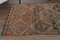 Vintage Turkish Oushak Orange Knotted Rug 6