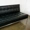 Mid-Century Black Leather Sofa Daybed by Johannes Spalt for Wittmann Austria 11
