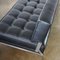 Mid-Century Black Leather Sofa Daybed by Johannes Spalt for Wittmann Austria, Image 7