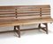 Hardwood Iroko & Cast Iron Garden Bench 15