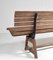 Hardwood Iroko & Cast Iron Garden Bench, Image 11