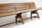 Hardwood Iroko & Cast Iron Garden Bench, Image 4