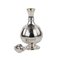 Silver Vodka Set in the Style of Neo-Russian from Workshop S.M. Ikonnikov, Set of 8 5