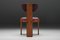 20th Century Art Deco Dutch Dining Chair from Velvet Amsterdamse School 9
