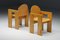 Italian Pine and Plywood Dining Chair from Afra & Tobia Scarpa, 1970s, Image 8