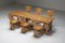 Extra Large Mid-Century Rustic Dining Table, Italy, 1950s, Image 2
