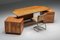 Mid-Century Modern B40 Desk Solid Elm by Pierre Chapo, 1960s 9