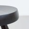 Mid-Century Modern Wood Tripod Stool in the Style of Charlotte Perriand & Le Corbusier 8