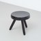 Mid-Century Modern Wood Tripod Stool in the Style of Charlotte Perriand & Le Corbusier 4