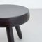 Mid-Century Modern Wood Tripod Stool in the Style of Charlotte Perriand & Le Corbusier 12