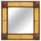 20th Century Spanish Handcrafted Wood and Tile Made Mirror, Image 1