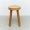 Wood Stool by Charlotte Perriand for Les Arcs, 1960s, Image 3