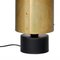 Lampada da tavolo Swipe in ottone grezzo nero di Konsthantverk, Immagine 2