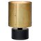 Black Raw Brass Swipe Table Lamp from Konsthantverk 1