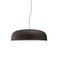 Bronze and White Canopy 421 Suspension Lamp by Francesco Rota for Oluce 2