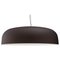 Bronze and White Canopy 421 Suspension Lamp by Francesco Rota for Oluce 1