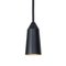 Massive Black Edt Ceiling Lamp by Henrik Tengler for Konsthantverk, Set of 5 3