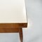 Mid-Century Italian Wooden Desk with Brass and Plastic Drawers by Schirolli 1970s 15