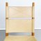 Italienische Mid-Century Kentucky Leder Stühle aus Holz von Scarpa für Bernini, 1980er, 4er Set 10