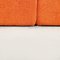Modulares italienisches Space Age Sofa mit orangenem Teddy Stoff, 1970er, 5er Set 18
