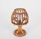 Mid-Century Rattan and Bamboo Table Lamps in the Style of Louis Sognot, 1960s, Set of 2, Image 12