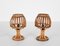 Mid-Century Rattan and Bamboo Table Lamps in the Style of Louis Sognot, 1960s, Set of 2, Image 7