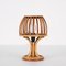 Mid-Century Rattan and Bamboo Table Lamps in the Style of Louis Sognot, 1960s, Set of 2 10