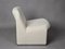 Italian White Bouclé Fabric Alky Armchair by Giancarlo Piretti for Castelli, 1970s 11