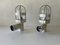 Cast Iron and Glass Outdoor Sconces, Germany, 1960s, Set of 2 10