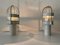 Cast Iron and Glass Outdoor Sconces, Germany, 1960s, Set of 2 7