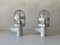 Cast Iron and Glass Outdoor Sconces, Germany, 1960s, Set of 2 6